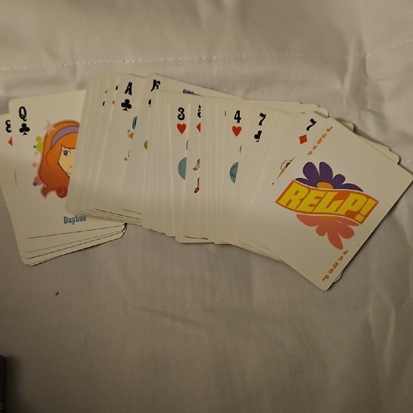 Cartoon Network Scooby-Doo Green and Blue Playing Cards - Picture 4 of 4